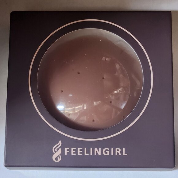FeelinGirl Self Adhesive Bra Dark Skin MEDIUM 100% Silicone - Picture 1 of 4